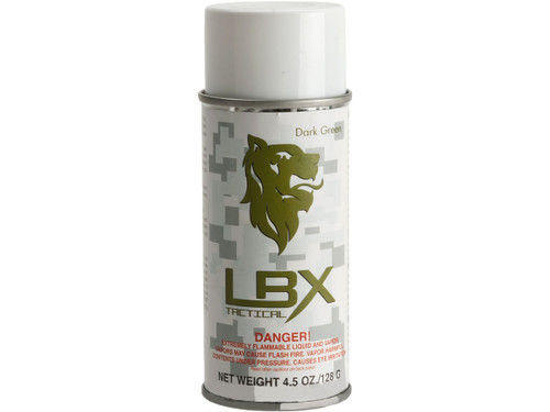 LBX "Project Honor" 4.5oz Spray Paint Can - Dark Green