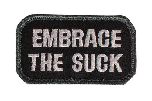 Mil-Spec Monkey "Embrace the Suck" Hook and Loop Patch - SWAT
