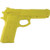 Master Cutlery Full Size Rubber Training Pistol - Yellow