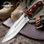 Gill Hibben Legacy Combat Fighter Knife II w/Leather Sheath