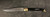 Forge de Laguiole 1212BN 12cm Brass Bolster- Black Horn Tip