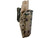 MC Kydex Airsoft Elite Series Pistol Holster for Single Stack 1911 (Model: Multicam-Foliage Green / TEK-LOK / Right Hand)