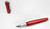 Karas Kustoms Ink Fountain Aluminum - Red Body/Silver Grip