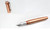 Karas Kustoms Ink Fountain Pen Copper- Silver Grip