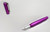 Karas Kustoms Ink Rollerball Aluminum - Violet Body/Silver Grip