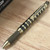 High Caliber Saber Knurl Twist Pen Brass - Gunmetal