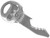 Nite Ize DoohicKey Stainless Steel Key Tool (Model: SkullKey)