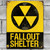 Tin Sign - Fall Out Shelter Sign 