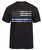 Rothco Thin Blue Line T-Shirt - Black