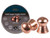 H&N Field Target Trophy Power Copper-Plated, .177 Cal, 8.80 Grains, Round Nose, 300ct