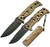 Camo Hunting Knife Set