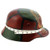 German WW1 M1916 1916 Steel Helmet Stormtrooper Sturmtruppen #5 Cammo Pattern w/Skull, Wreath & Crossed Grenades Large