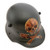 German WW1 M1916 Steel Helmet Stormtrooper Sturmtruppen w/Skull & Crossed Grenades-Small