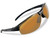 Flying Fisherman "Maverick" Polarized Sunglasses (Color: Matte Black w/ Amber Lens)