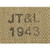 U.S. M1936 Suspenders Lt. OD Marked JT&L 1943