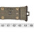 WW2 U.S. M1936 Pistol Belt Dark OD Marked JT&L