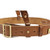 Sam Browne Belt w/Shoulder Strap Brown Leather WW1 - 38"- 42"
