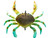 Chasebaits Smash Crab Fishing Lure (Color: Atlantic Blue / 4")
