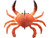 Chasebaits Smash Crab Fishing Lure (Color: Lava / 4")