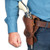 US Cavalry Six-Gun Revolver Holster - Premium Leather
