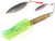 The Fishing Armory .308 Bass Spinner Lure (Color: Chartreuse)