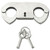Fury Thumbcuffs / Steel - Nickel Plated