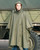 Mil-Tec Olive Drab Ripstop Wet Weather Poncho