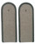 East German Black EM Shoulder Boards