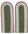 East German Burgundy Sgt. Shoulder Boards