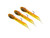 Hook Up Baits Handcrafted Soft Fishing Jigs - Orange Gold / 2" / 1/16 oz