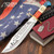 Timber Wolf United States Veteran Bowie Knife & Sheath