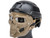 Matrix Skull Messenger Face Mask (Color: Tan)