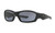 Oakley Men's Straight Jacket Sunglasses - Matte Black w/ Grey Polarized