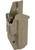 MC Kydex Airsoft Elite Series Pistol Holster for USP Compact (Model: Flat Dark Earth / Foliage Green TEK-LOK / Right Hand)