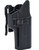 TEGE Injection Molded Hard Shell Pistol Holster (Model: GLOCK 17, 22, 31 Gen 1-5 / Right Hand / MOLLE Attachment)