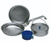 Mil-Tec 1-Person Polished Aluminum Cook Set