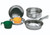 Mil-Tec 2-Person Polished Aluminum Cook Set