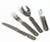 German Tsr 4-Pc. S.Steel Eating Utensil