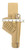 British Tanker 38 Webley Canvas Holster w/Shell Loops & Cleaning Rod Marked JT&L 1940