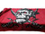 Skull & Crossbones Flag   3' x 5'   - Black on Red