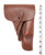 Browning Hi-Power Holster Brown Leather
