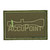 Trijicon "Accupoint" Hook and Loop Morale Patch - Olive
