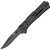 SOG SlimJim Folding Tactical Knife - A/O - Black Clip Point