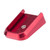 Airsoft Masterpiece Aluminum Magazine Base Plate for TM Hi-Capa Pistols (Color: Red)