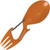 Ration Eating Tool Orange