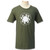 Mens T-Shirt Green Bug S