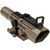 VISM by NcStar Advanced Dual Optic 3-9X42 Illuminated Scope w/ Integrated Red Dot (Color: Tan)