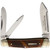 Whittler Brown Checkered Bone