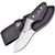 Fixed Blade Black Pakkawood HR013M