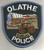 Olathe KS Police Patch